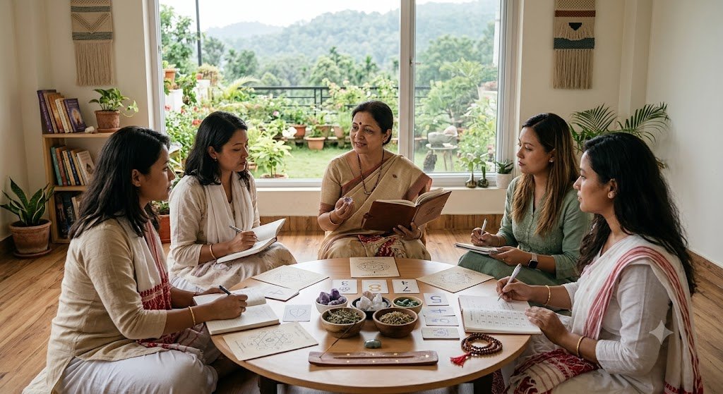 Divine Number Healing Academy offering numerology and spiritual healing courses for self awareness and personal transformation